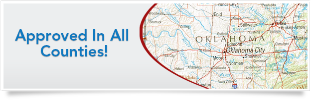 Approved in all counties! Approved in all counties!